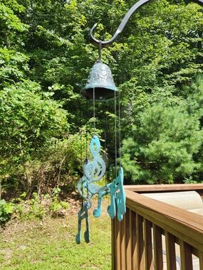 Brass Musical Notes Wind Chimes